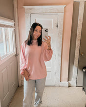 Load image into Gallery viewer, Blush Dotted Top