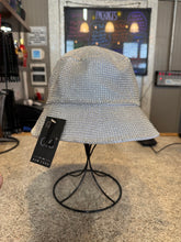 Load image into Gallery viewer, Silver Swarovski C.C Bucket Hat
