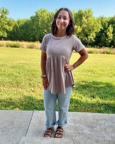 Pastel Dotted Top