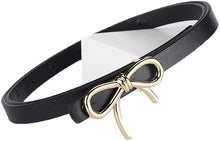 Load image into Gallery viewer, Bow Belt- Black