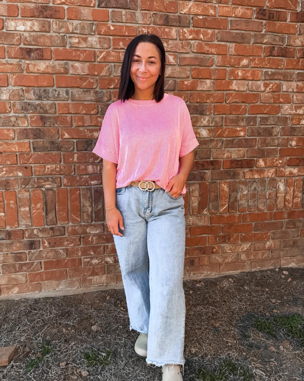 Stripe Detail Blouse