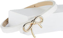 Load image into Gallery viewer, Bow Belt- White