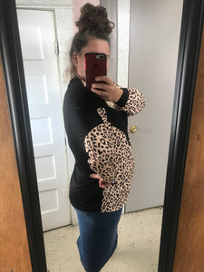 Gold Leopard Top