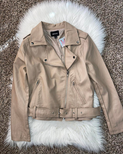 Vegan Tan Jacket