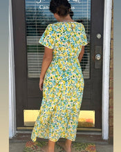 Load image into Gallery viewer, Yellow Floral Dress